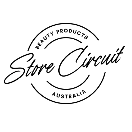 Home brown floral clean makeup artist circle logo (7)