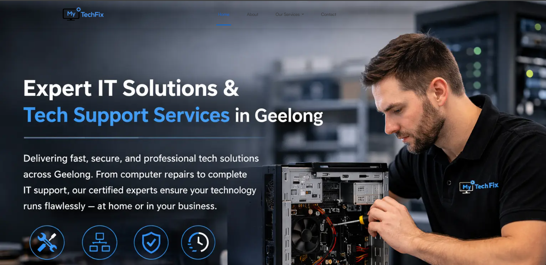 MyTechFix website screenshot