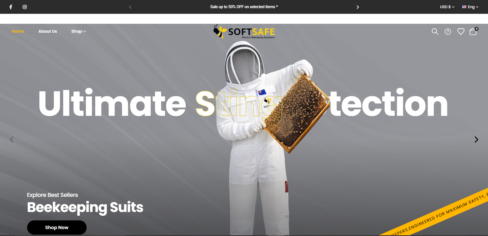 SoftSafe website screenshot
